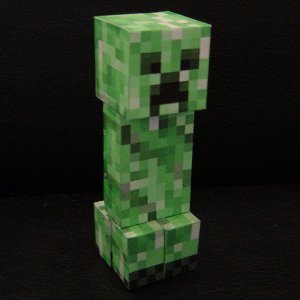 Minecraft minecraft  AllFreePaperCrafts.com papercraft Creeper art   origami book Papercraft